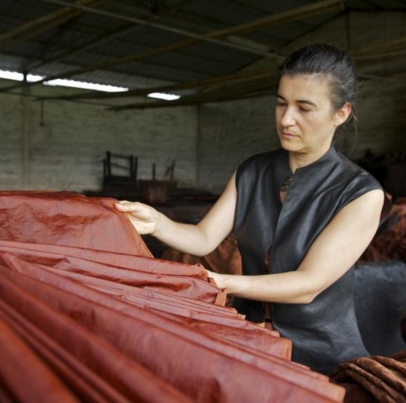 German fashion designer's inextricable bond with traditional Chinese silk
