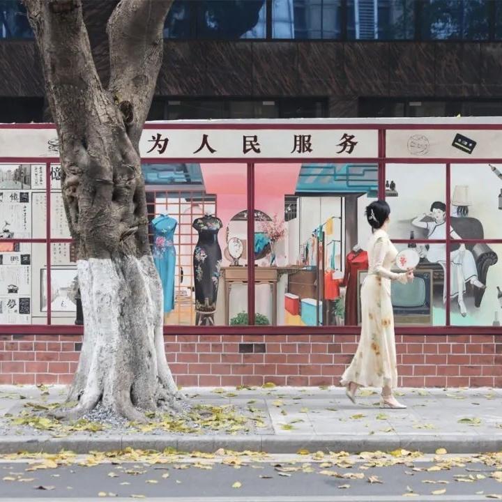Wall paintings arouse memories of 1980s in Guangzhou