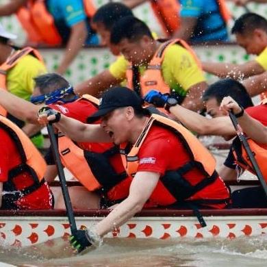 InPics | A glimpse of the 2024 Guangzhou International Dragon Boat Invitational Tournament