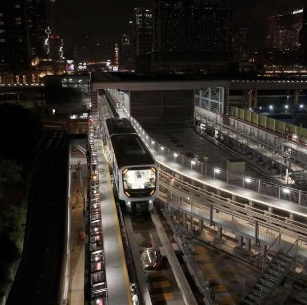 Light-rail interchange for Macao-Zhuhai connection completed