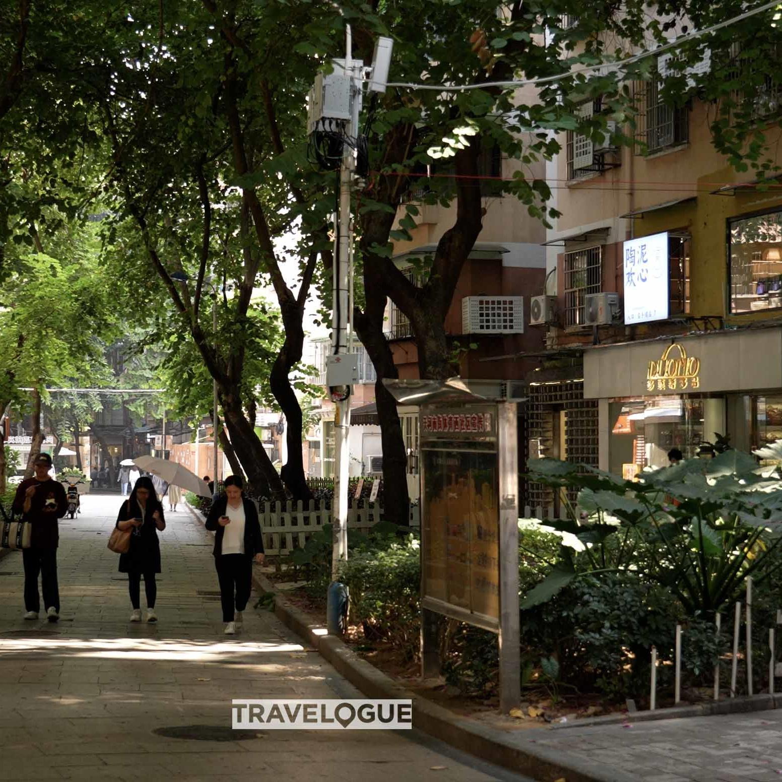 A cozy neighborhood loved by city adventurers