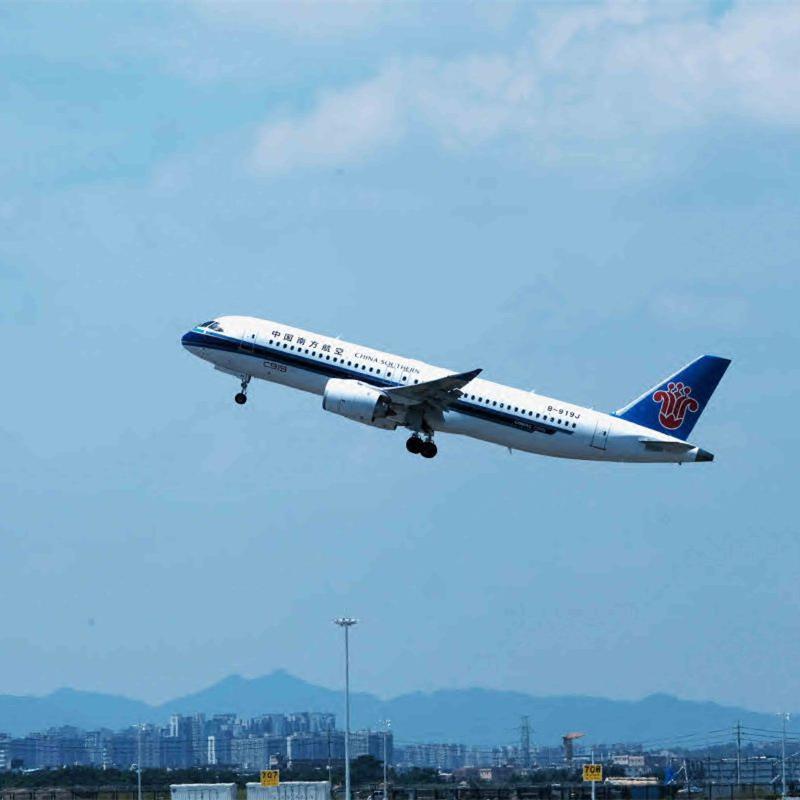 China's C919 takes off on inaugural passenger flight