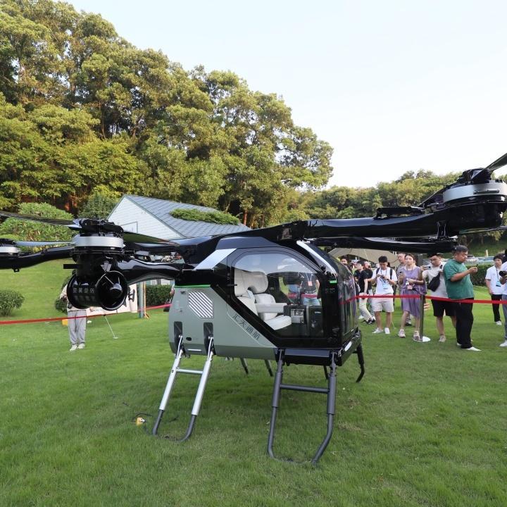 Flying car factory breaks ground in South China's Guangdong