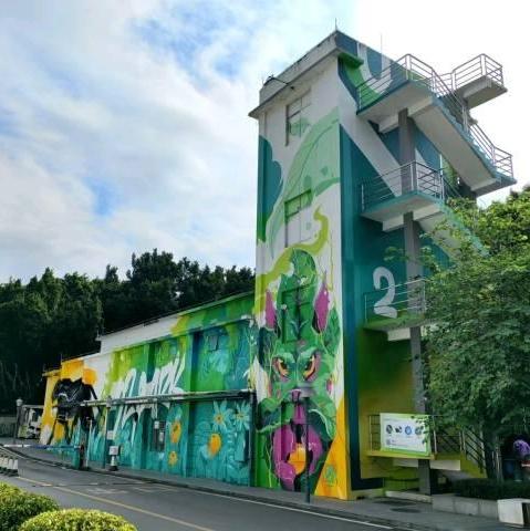 Former factory in GZ turned into a photogenic spot