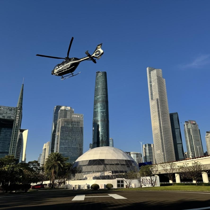 Low-altitude flights help to beat traffic woes