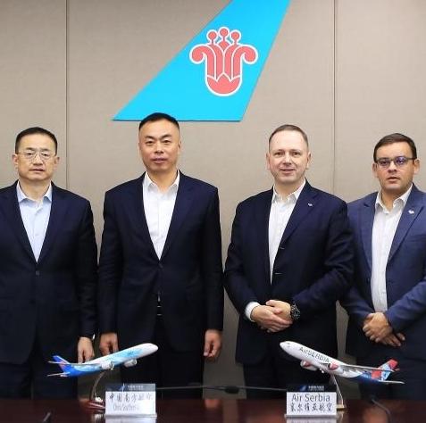China Southern Airlines signs codeshare deal with Air Serbia