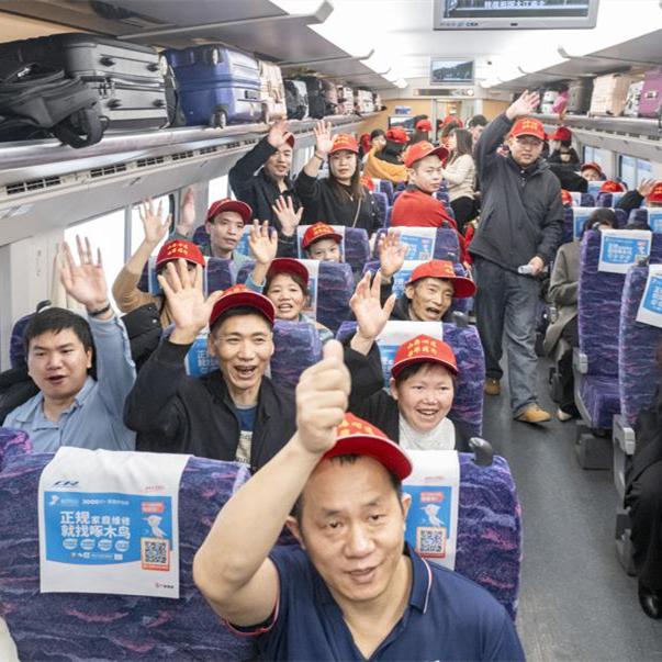 Ticket-free trains bring migrant workers home for the holidays