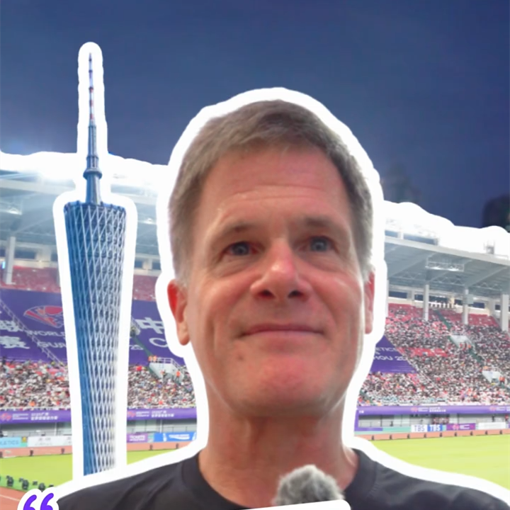 GuangzhouWow | Why this American takes high-speed rail from HK to GZ for World Athletics Relays